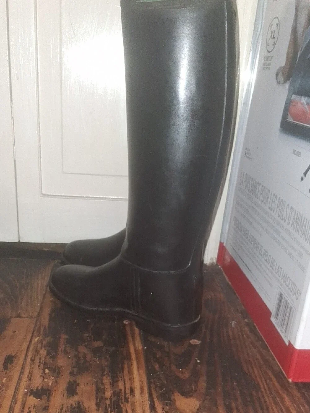 Kids' Tall Black Rain & Snow Boots - Unbranded
